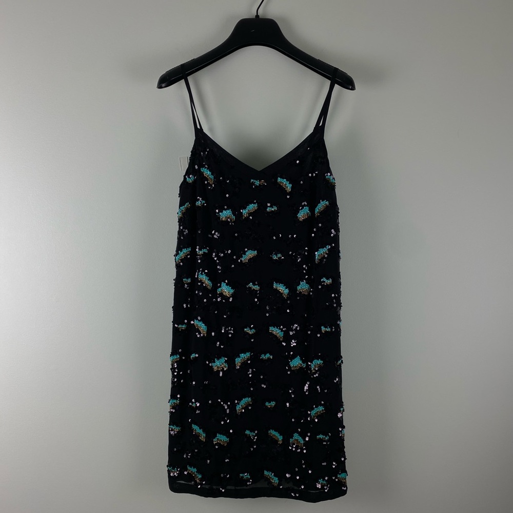 Black sequin Cocktail dress